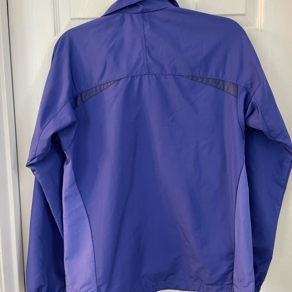 Patagonia womens in lovely periwinkle blue 2 tone soft shell jacket- size: Small - Picture 2 of 9